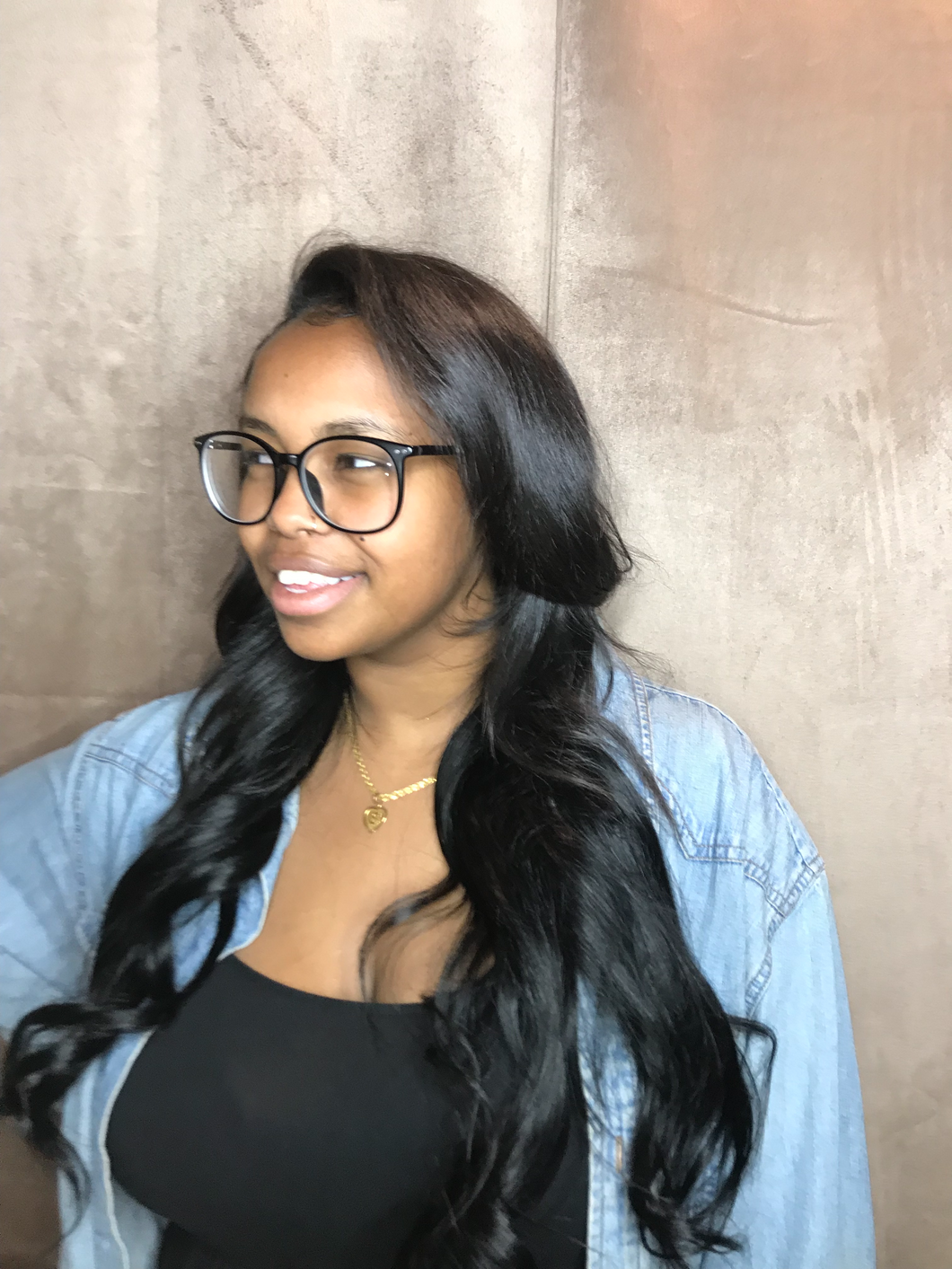 U-Part Wig 180% Density